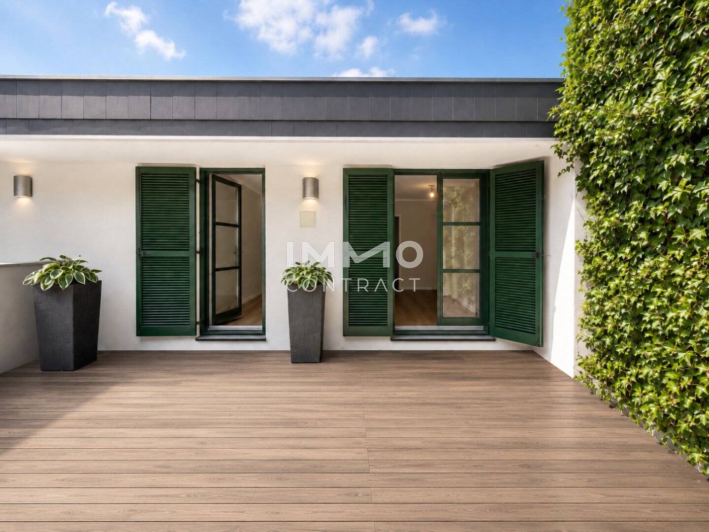 Apartment with two terraces in Döbling and geothermal energy