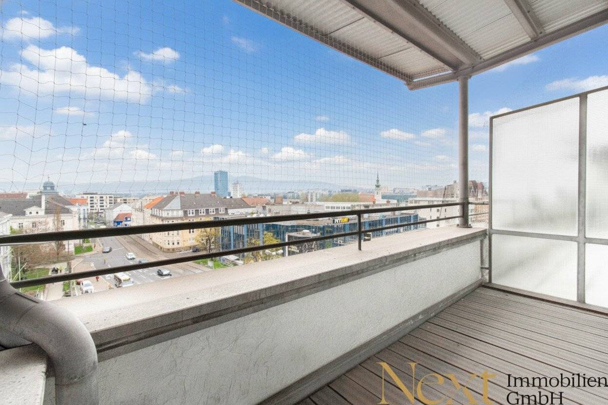 Wohnung in central Urfahr location with loggia
