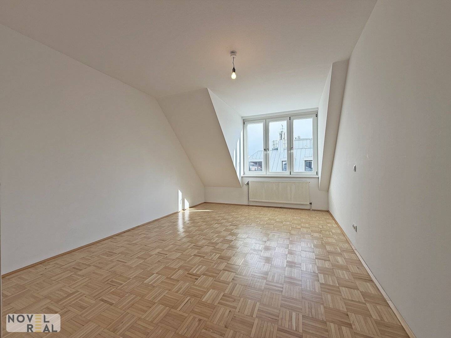 Attic apartment with open kitchen