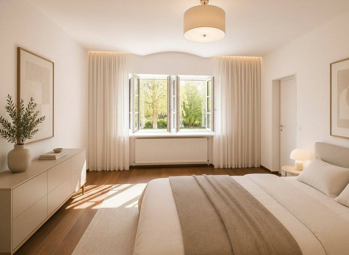 Apartment with garden and terrace in Stadlau