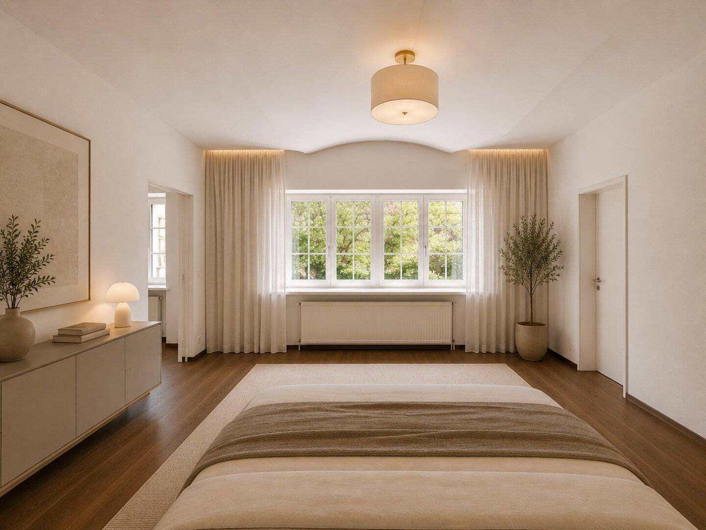 Apartment with garden and terrace in Stadlau