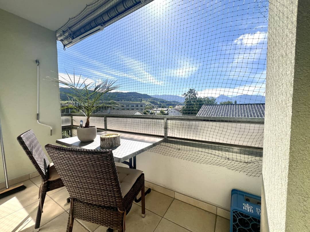 2-Room Apt w/ Balcony in Wolfurt