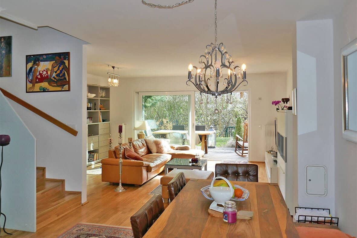 Terraced House with Terraces & Garden in Penzing