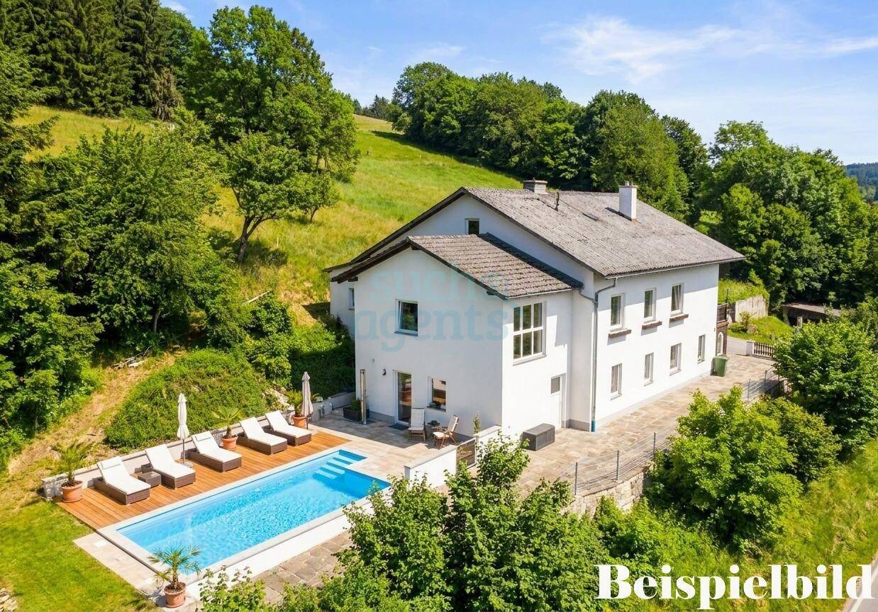 Mehrfamilienhaus Linz mit 9000m² Grund