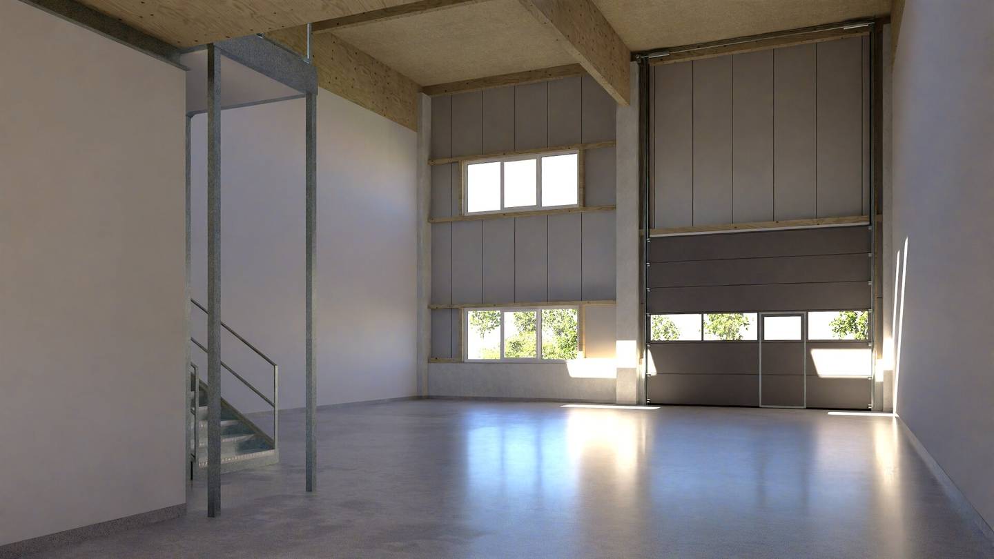 Commercial Hall Antau 280m² New