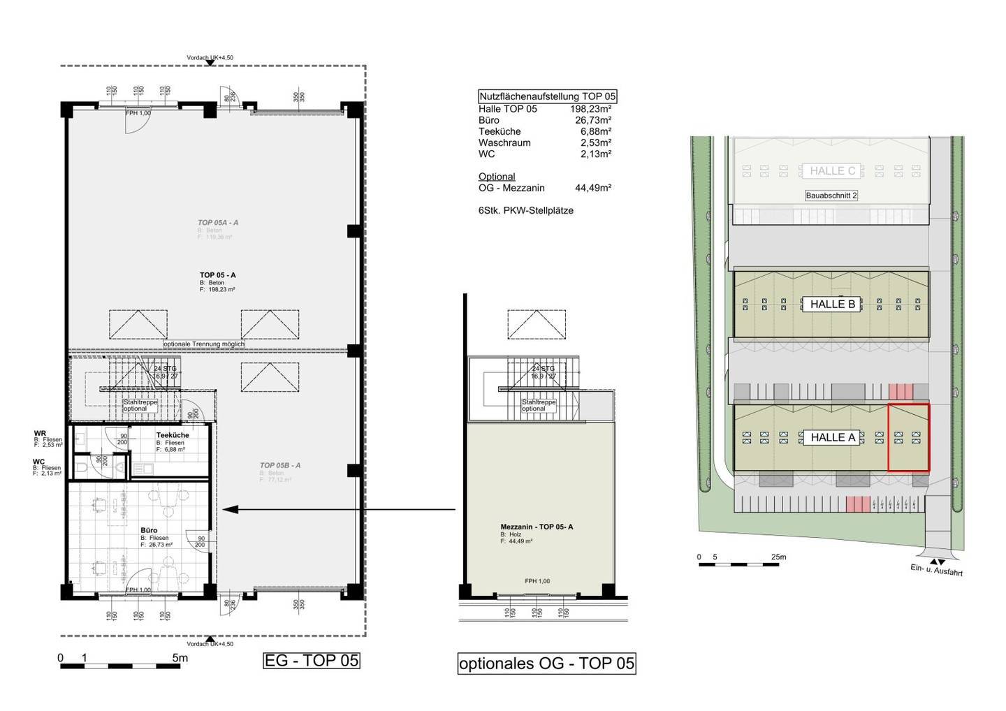 Gewerbehalle Antau 280m² Neubau