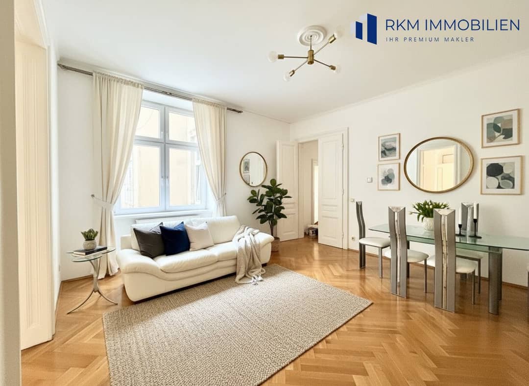Wohnung ruhig im Altbau nahe Schloss Belvedere