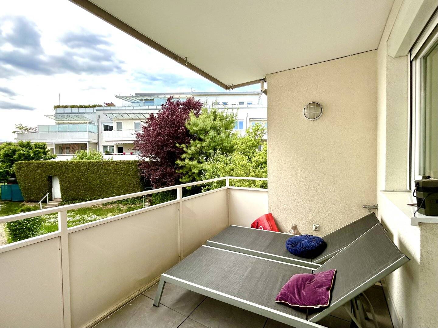 Wohnung Waidmannsdorf Balkon Tiefgaragenplatz