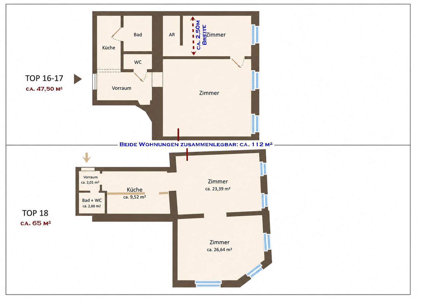 Apartment in spacious building near Elterleinplatz