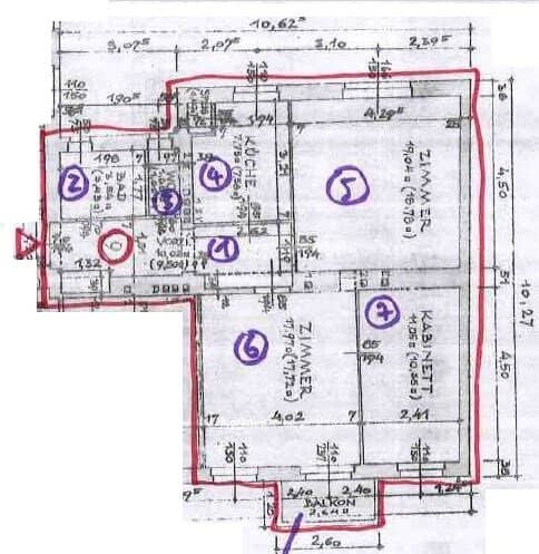 3-Zimmer-Wohnung in fantastischer Lage nahe unteres Belvedere / Schwarzenbergplatz mit Freifläche zu verkaufen!