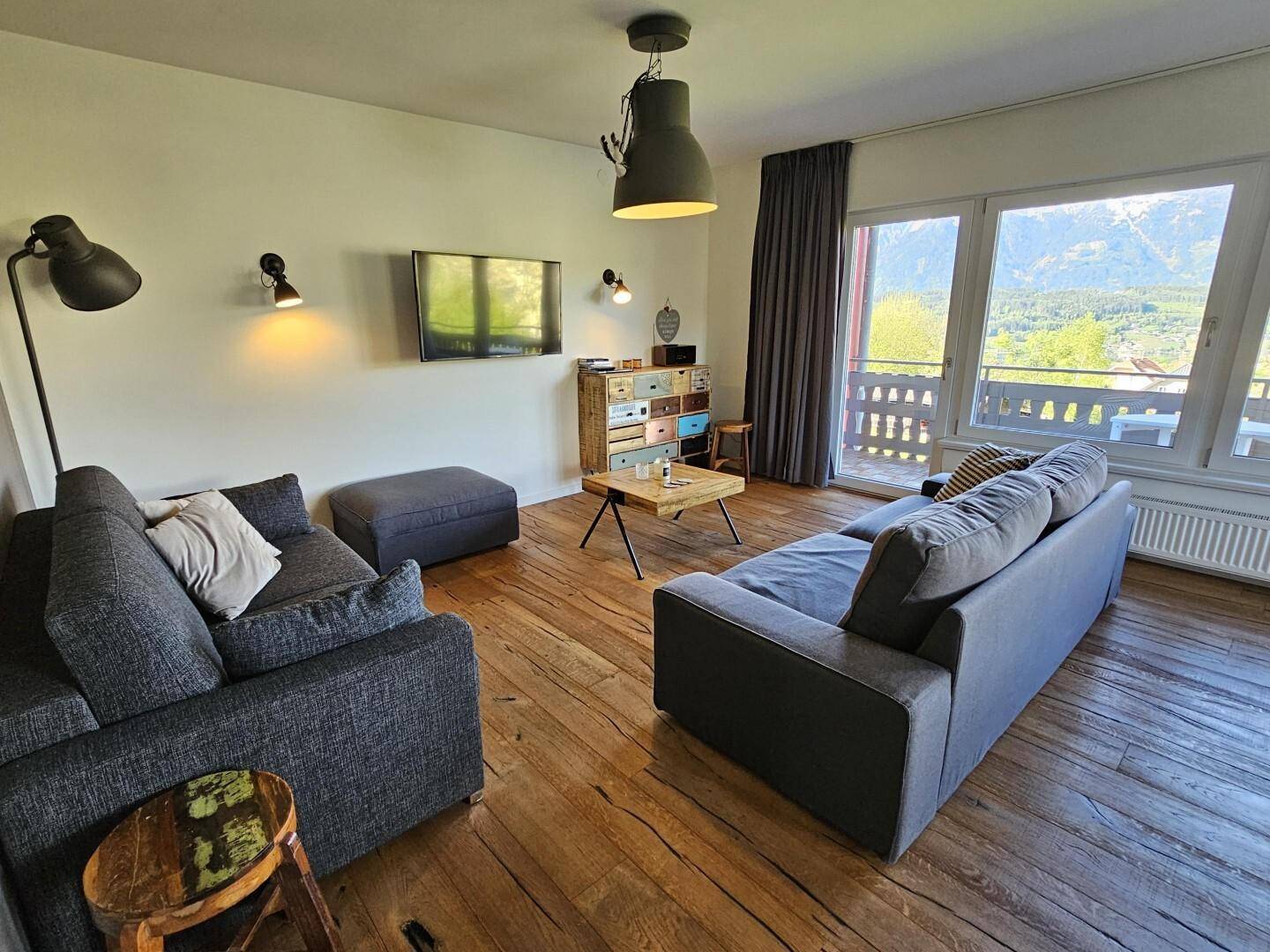 Apartment at Millstätter See South Balcony Mountain View