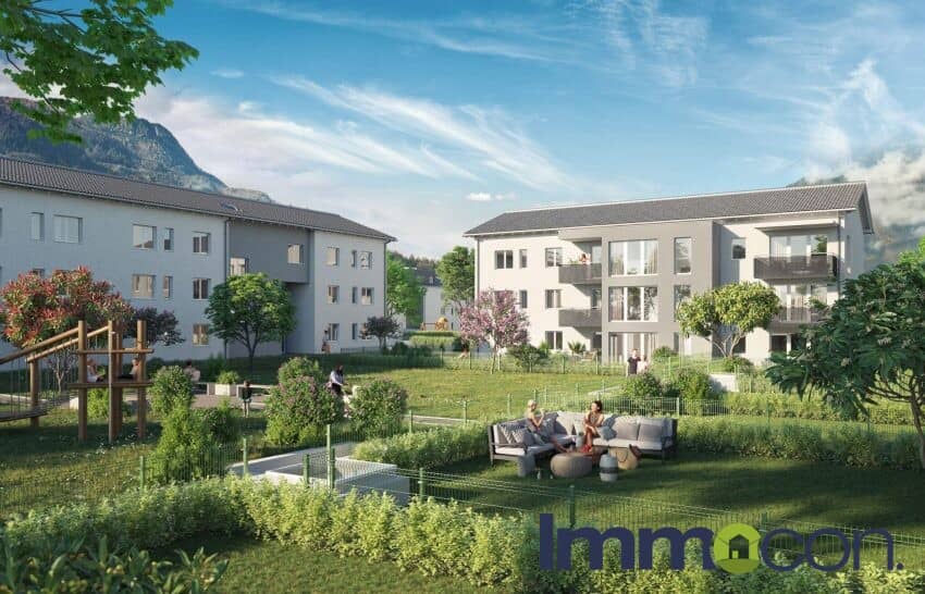Erdgeschosswohnung Erstbezug mit eigenem Garten