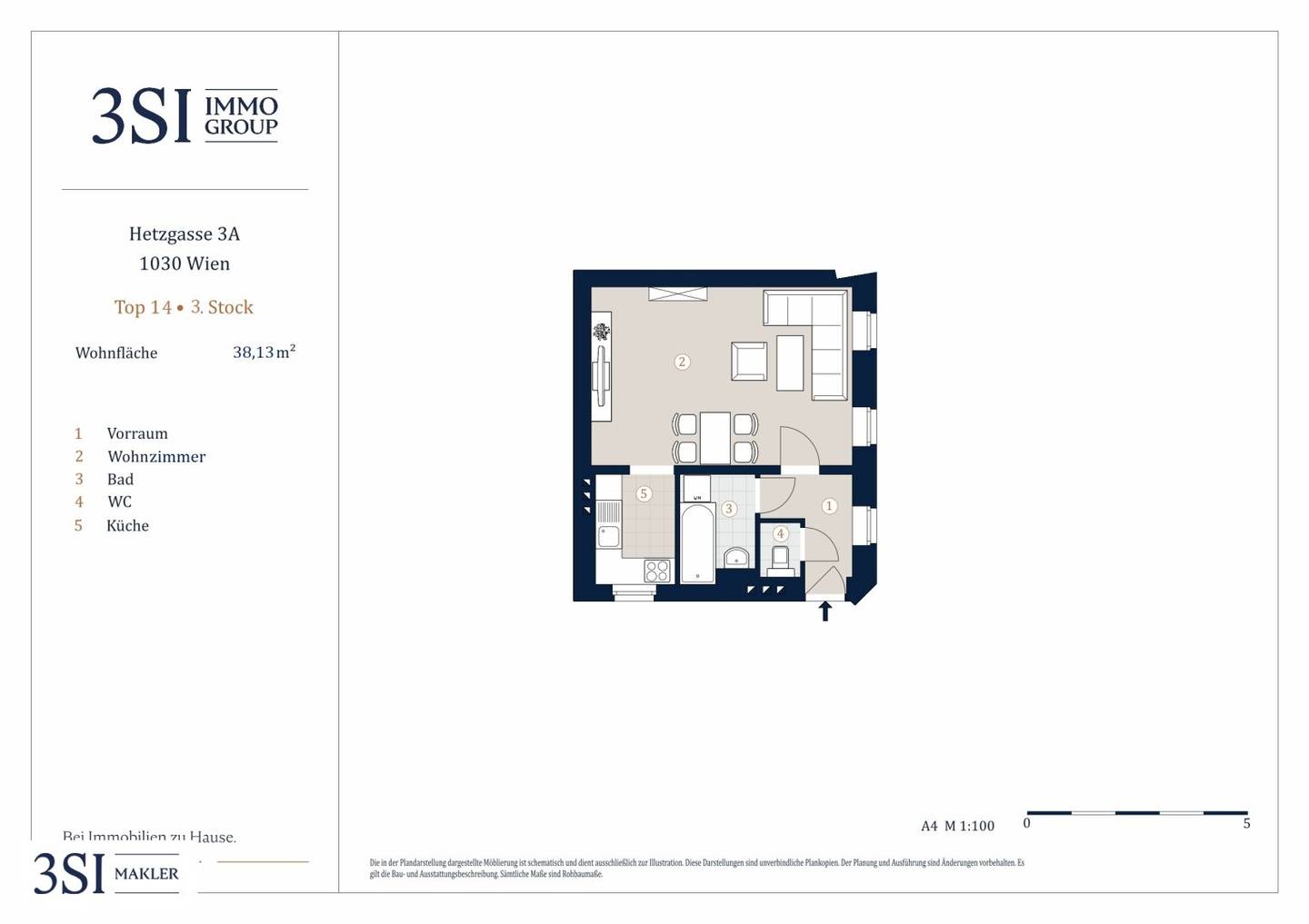 Wohnung Erstbezug Altbau Gemeinschaftsterrasse