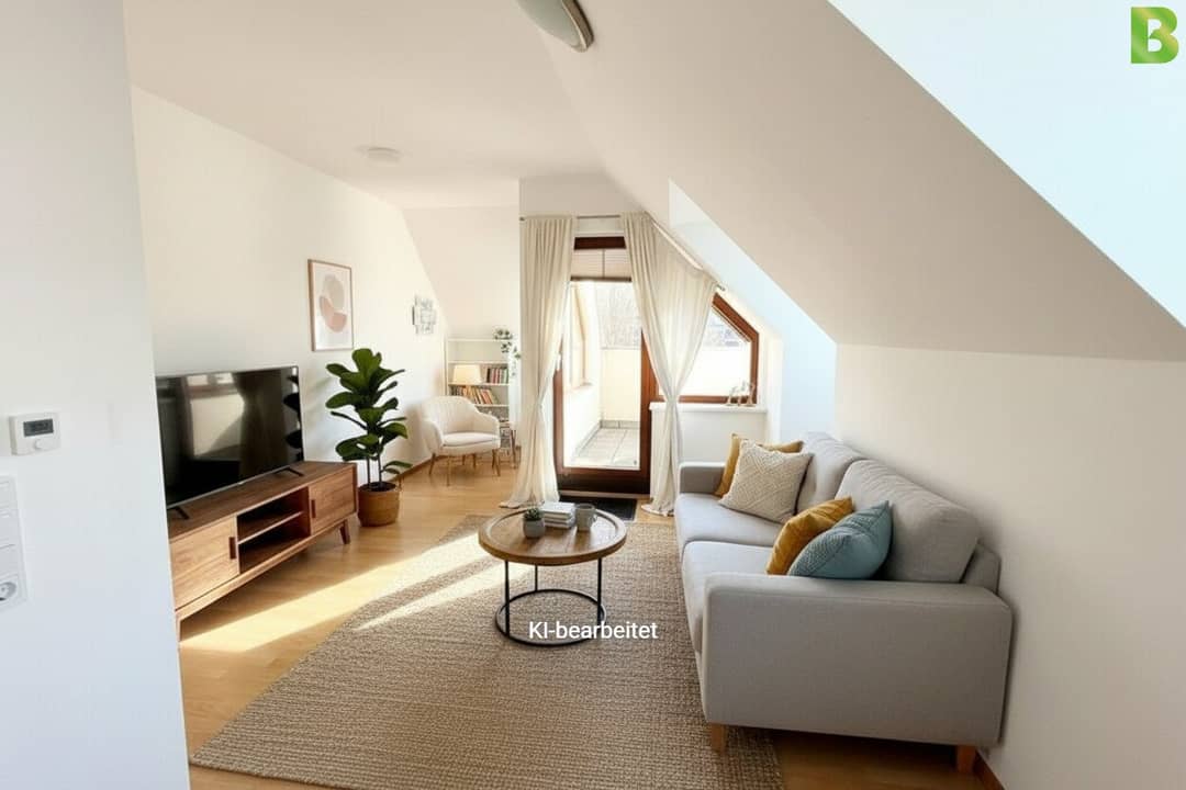 Dachgeschosswohnung mit Terrasse nahe Kagraner Platz