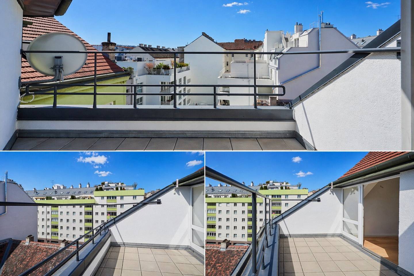 Dachterrassen-Traum, 3,5 Zimmer, klimatisiert, zu kaufen!