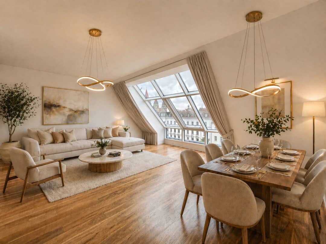 Penthouse Dachterrasse Weitblick Klimatisiert