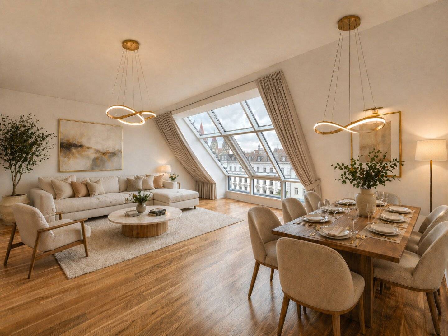 Penthouse Dachterrasse Weitblick Klimatisiert