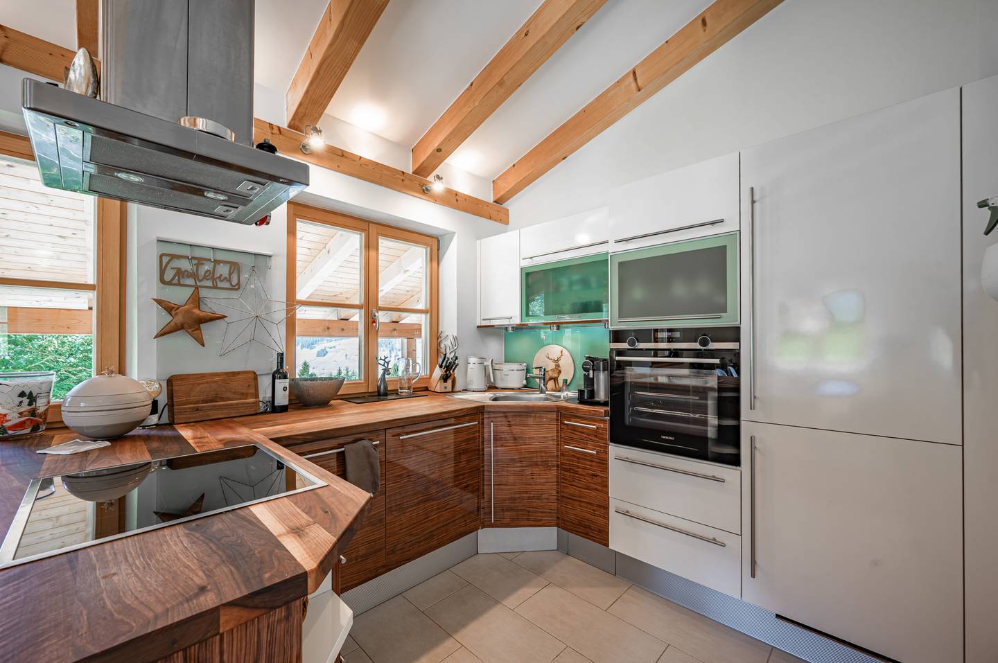 Penthouse mit Panoramablick und Terrasse Kochau