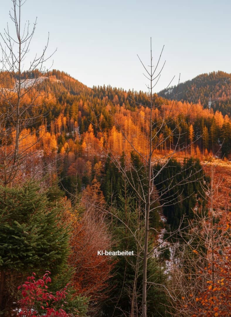 19 ha Managed Forest Teichalm