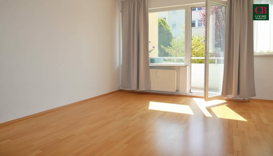 Wohnung mit Loggia in zentraler Grünruhelage