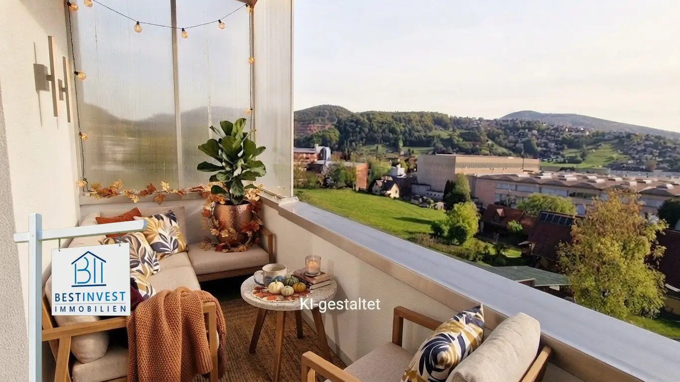 Wohnung near city center with winter garden