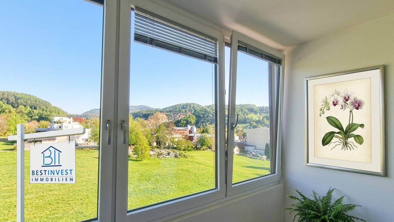 Wohnung nahe dem Stadtzentrum mit Wintergarten