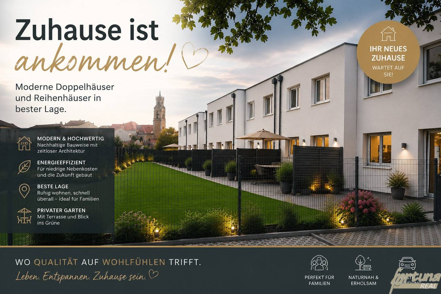 Exklusives Doppelhaus 93 m² in Herzogenburg