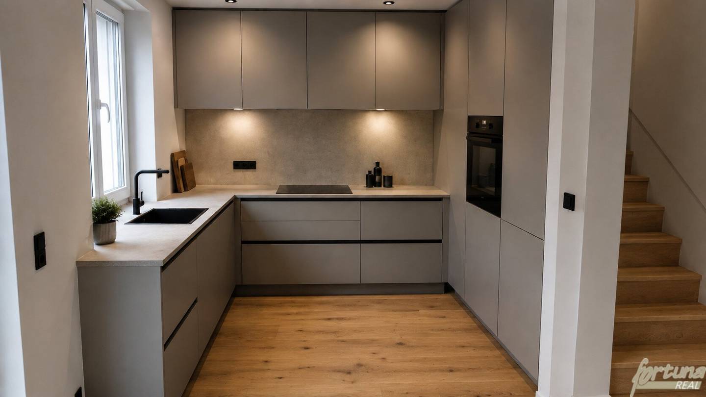 New build semi-detached house with garden and terrace in quiet location