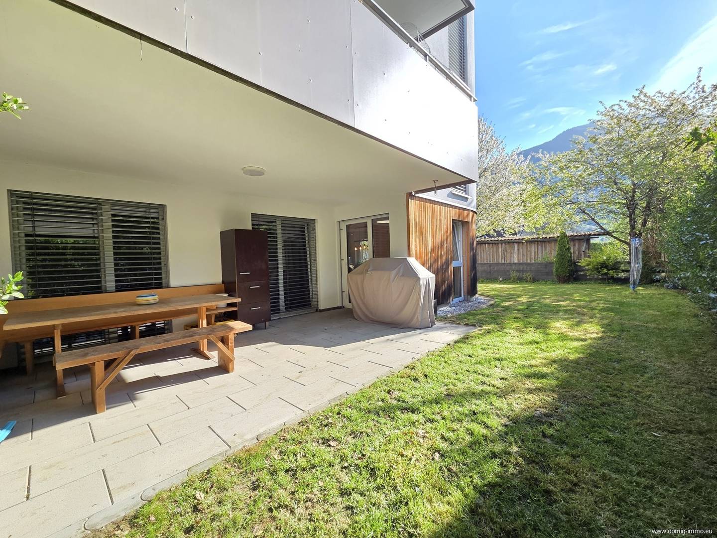 Wohnung mit Garten und Terrasse nahe dem Zentrum