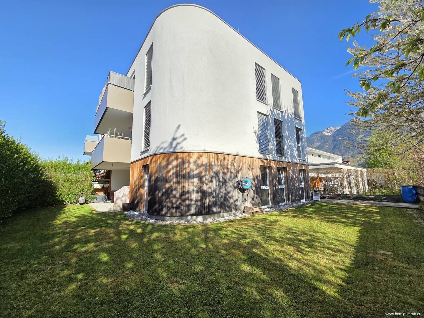 Wohnung mit Garten und Terrasse nahe dem Zentrum