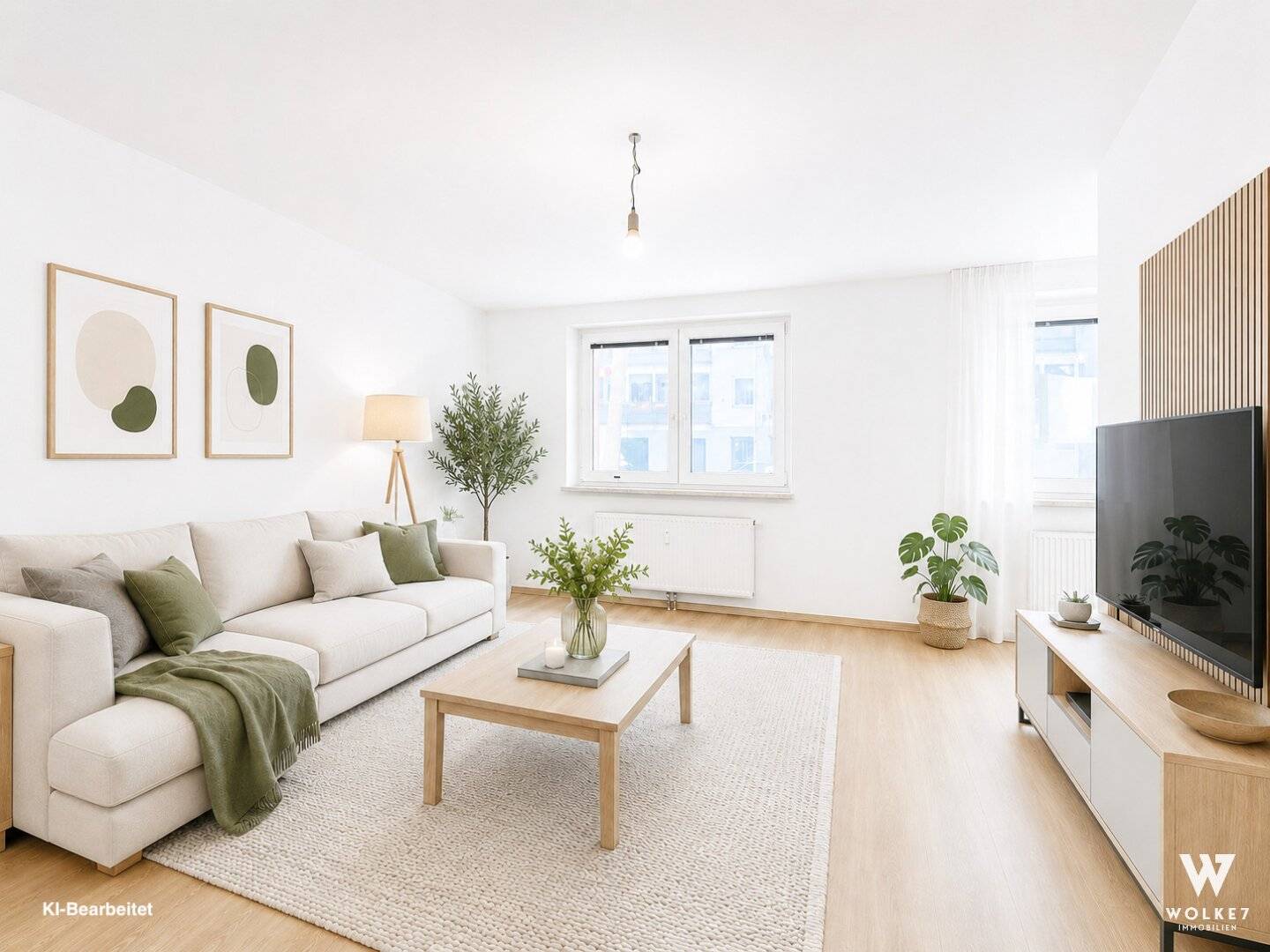 Renovated 3-room flat 73m² Vienna 21
