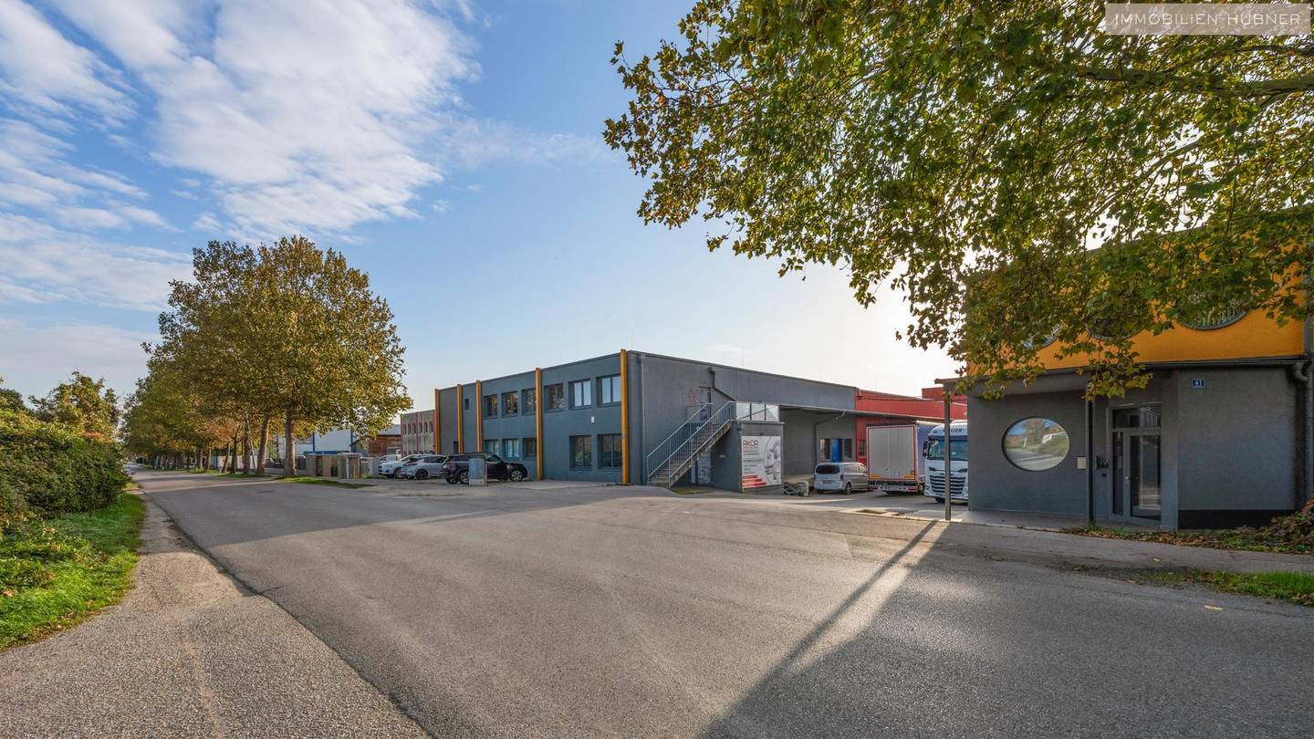 Gewerbehalle mit Bürotrakt in Langenzersdorf nahe Wien, 1.390 m2