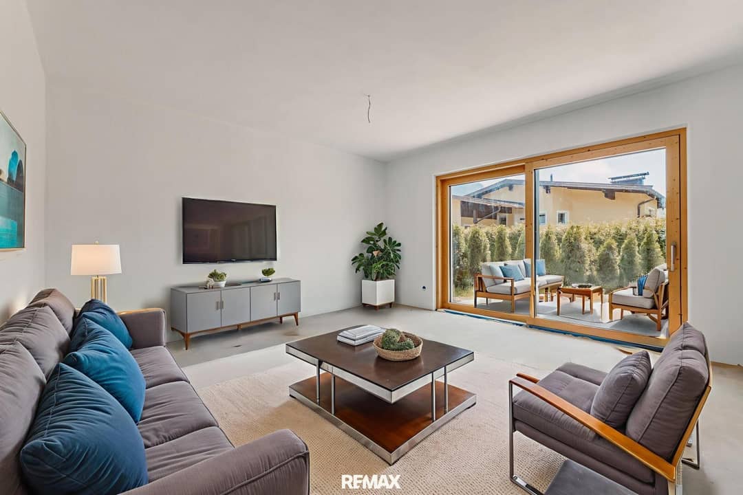 High-quality new apartment with terrace in Kössen