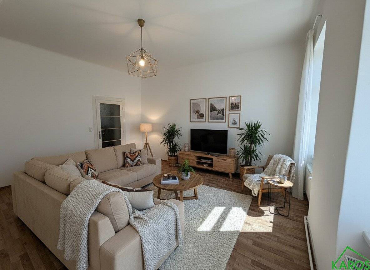 Altbau Wohnung mit Einbauküche