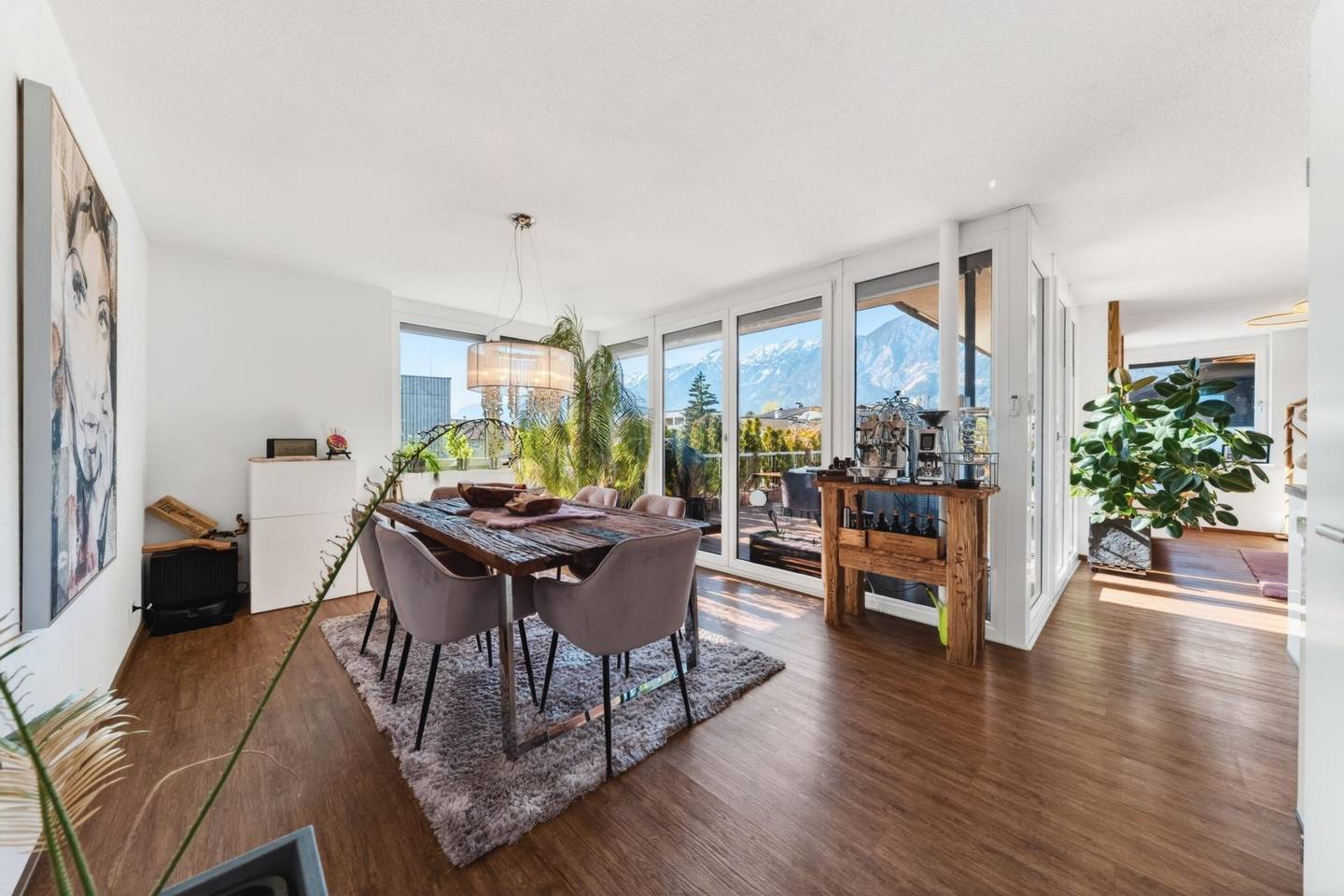 Dachgeschosswohnung mit Dachterrasse Panoramablick