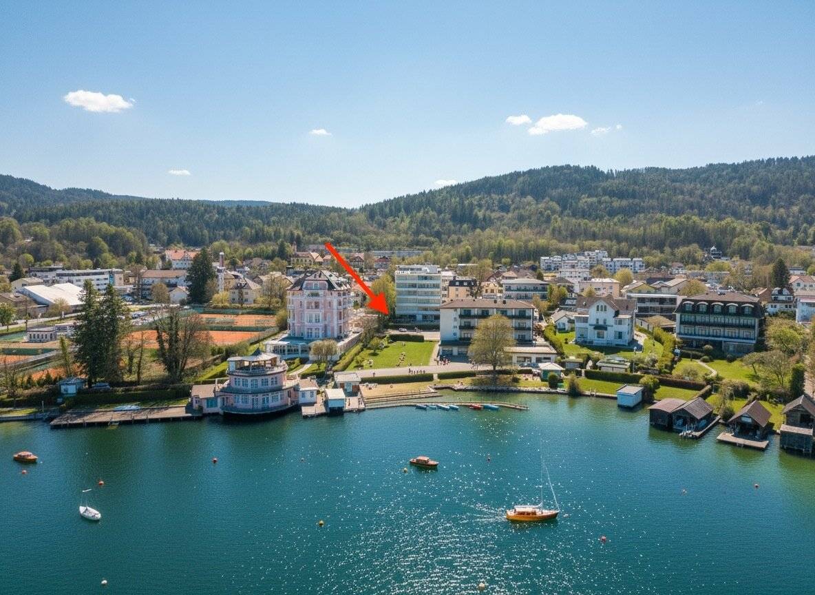 Jetzt Wohnung in Pörtschach am Wörthersee kaufen – 112 m² mit Terrasse und Seeblick