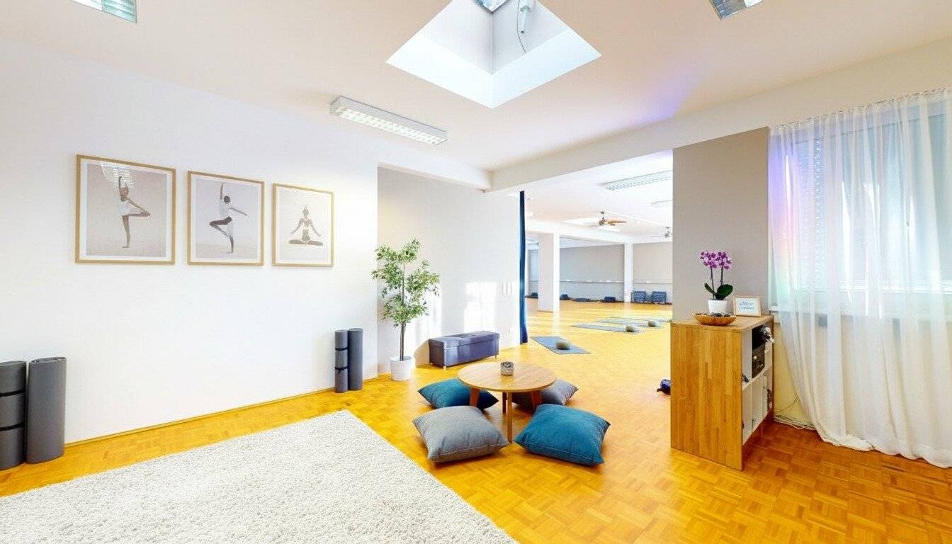 Immediately usable 170 m² commercial space in Klagenfurt, perfect for office, yoga, dance or studio