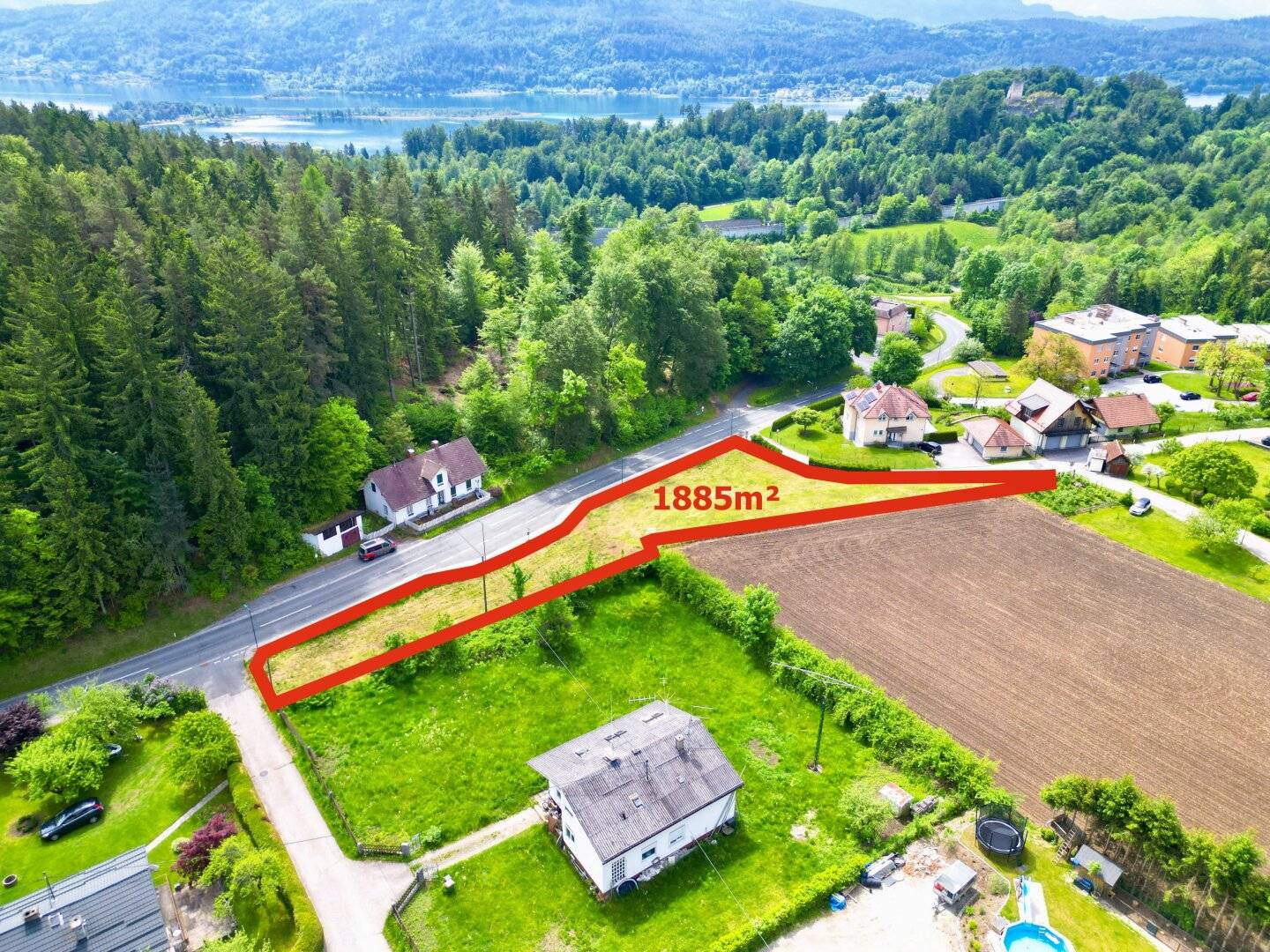 Baugrundstück am Wörthersee, 1885 m²