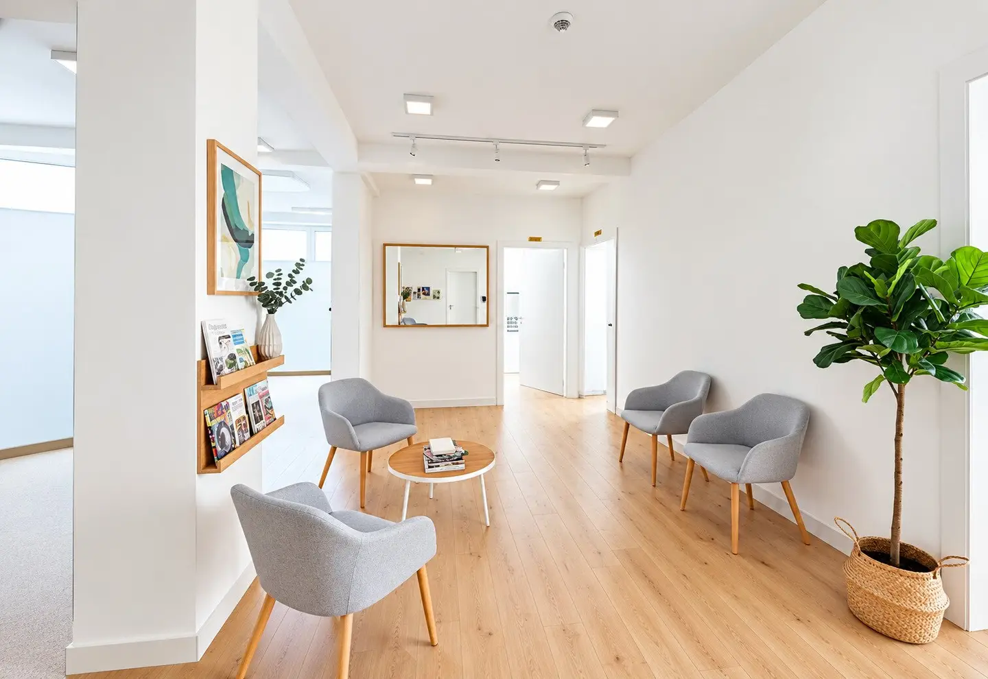 Barrierefreie Praxisfläche im Gesundheitszentrum Kühnsdorf