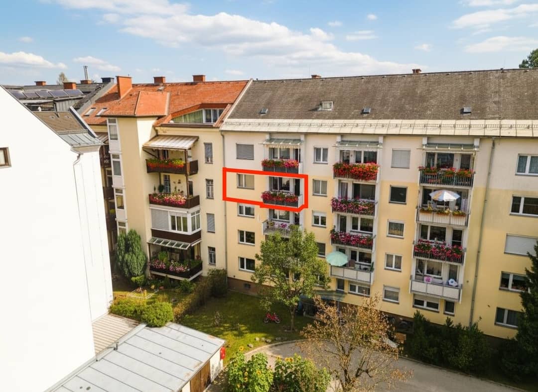 Wohnung zentrumsnah Balkon Lift