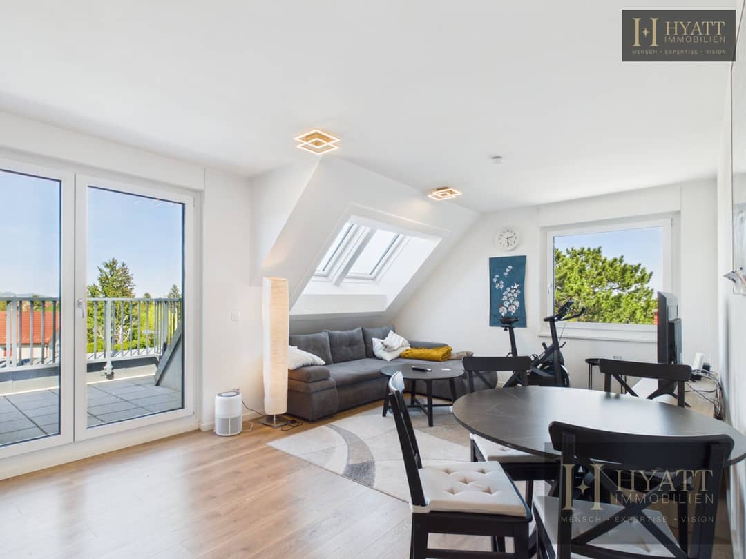 Penthouse with Terrace in Liesing