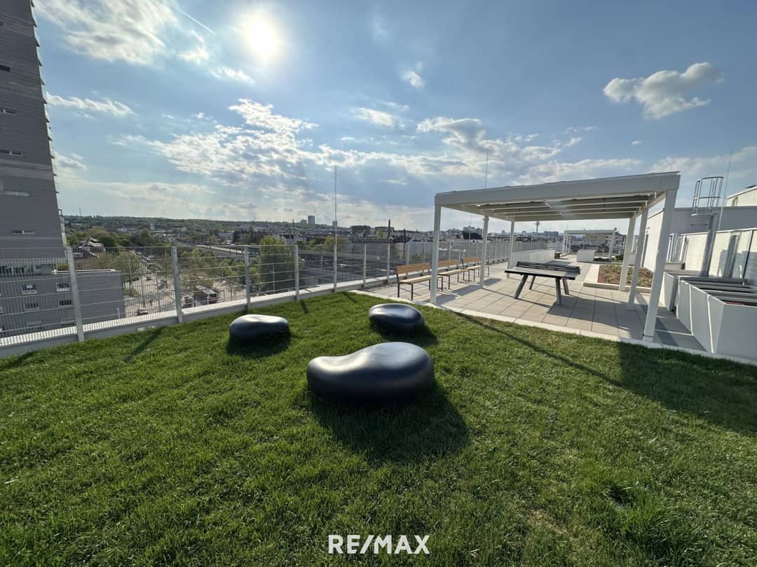 Moderne 2 Zimmer-Mietwohnung - Balkon - Erstbezug - direkt bei U3 - Gemeinschaftsdachgarten!