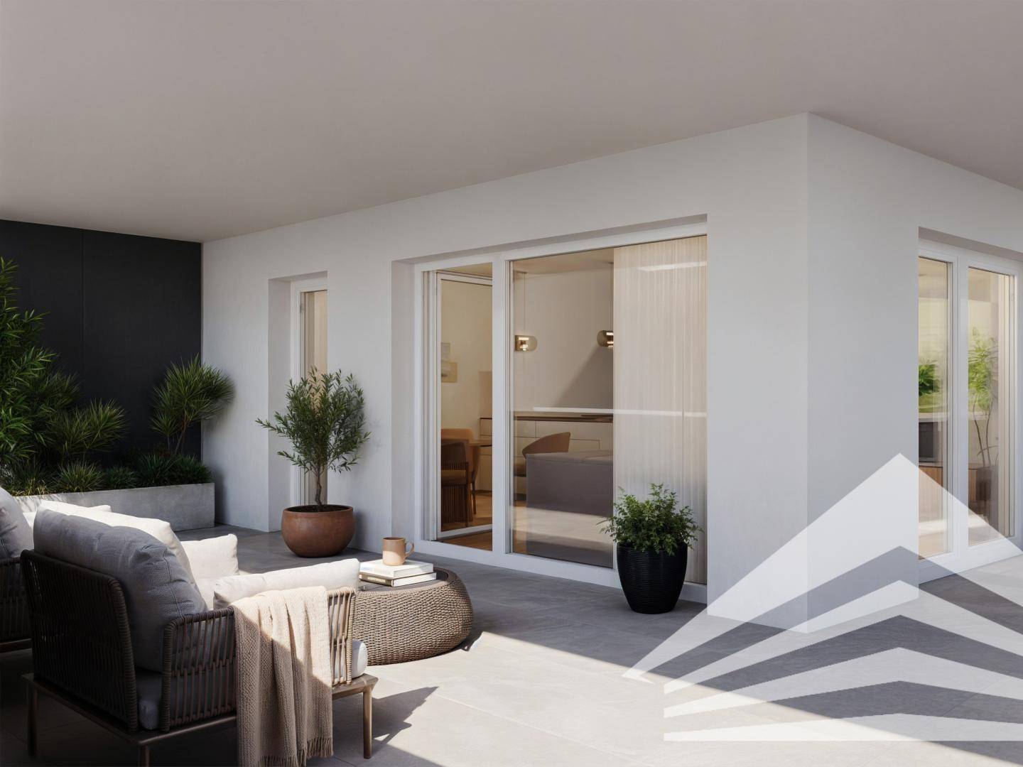 Wohnung Neubau Westbalkon Barrierefrei