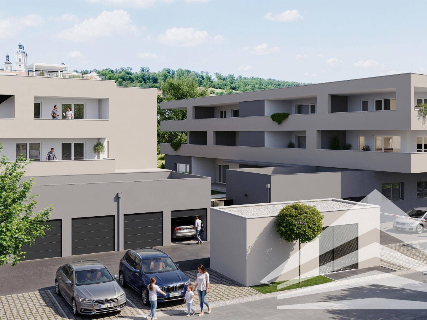 Großzügige barrierefreie Wohnung mit Balkon