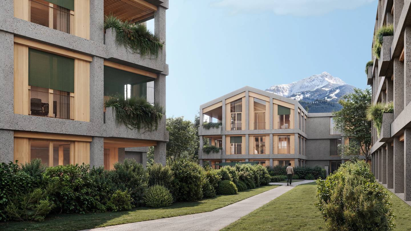 Wohnung mit Garten und Terrasse