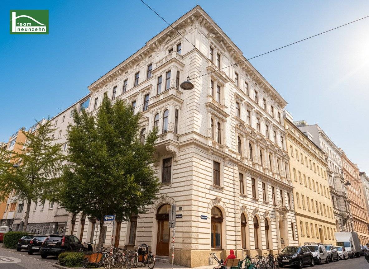 First occupancy after renovation (based on your wishes), City apartment in a Gründerzeit building, 5 minutes on foot to Mariahilfer Straße, U3 subway