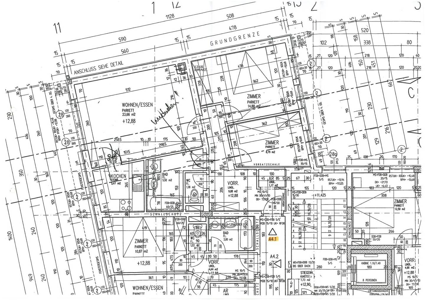 Grundrissplan