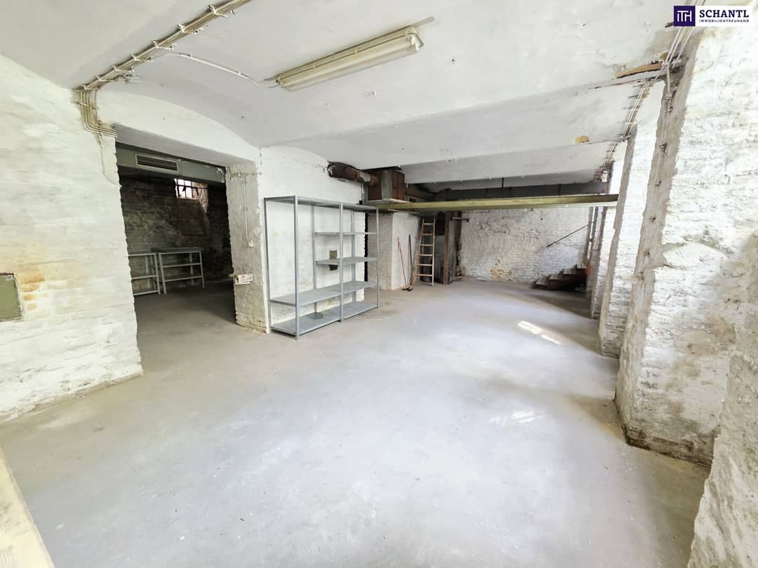 80m² Storage Room Basement 1180 Vienna