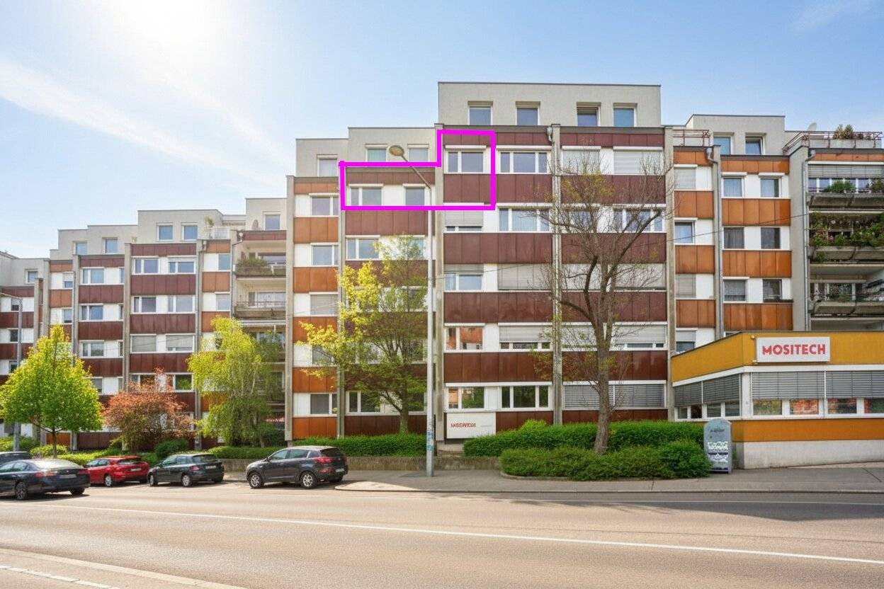 Wohnung Loggia und unverbaubarer Blick