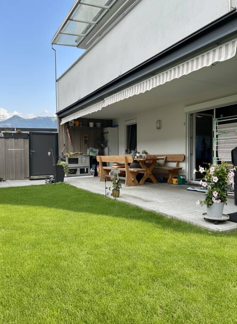 Ground floor apartment with garden and terrace